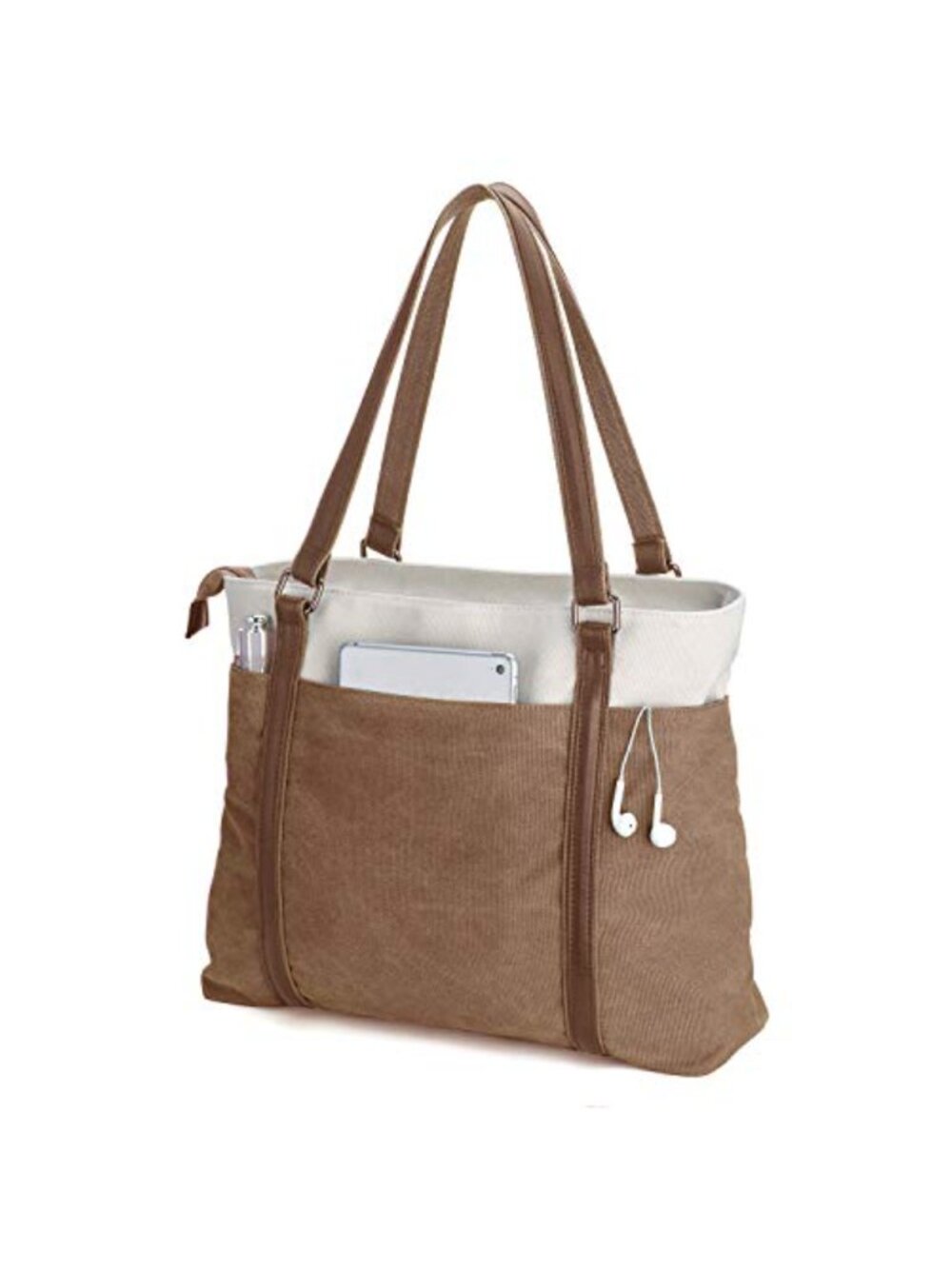 Fits 15.6 inch Laptop Tote Bag Messenger Shoulder Bag Work